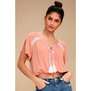 My Sunshine Blush Pink Crop Top